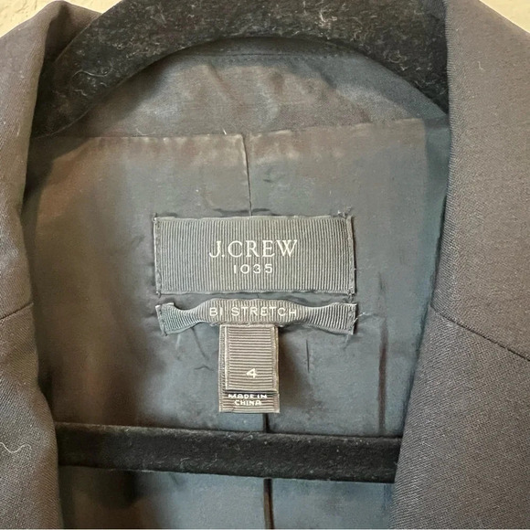 J. Crew 1035 Bi Stretch Blazer - Picture 2 of 5